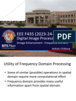 Image Enhancement Frequency Domain