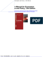 Solution Manual For Economics Principles and Policy 13th Edition
