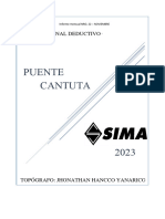 INFORME MENSUAL #22 Noviembre - ADICIONAL TOPOGRAFIA