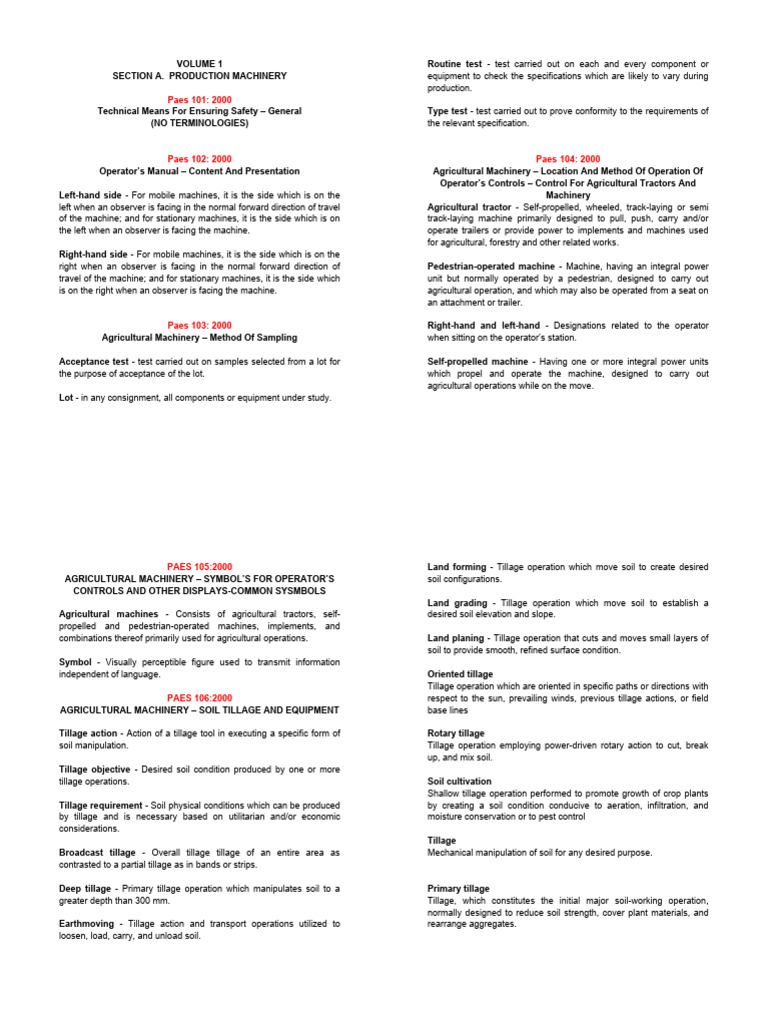 Terminologies Pdf Pump Plough