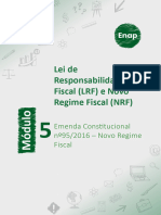 Mod5 Emenda Constitucional Nº95 - 2016 - Novo Regime Fiscal