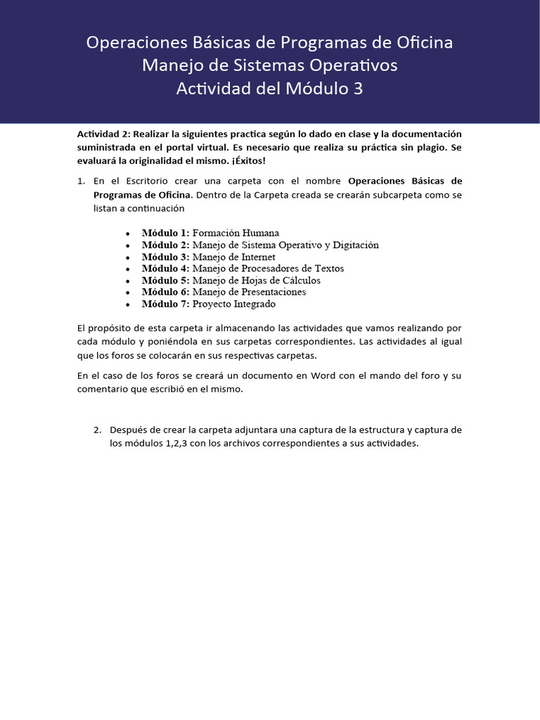 Actividad 2 Módulo 3 Pdf