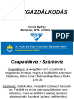 10 - Dienes György - Hydro-King - Esővízgazdálkodás