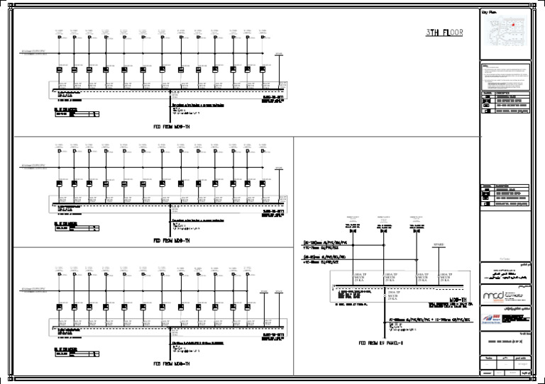Electrical Single Line Diagram Details | PDF | Electric Power ...