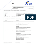 MSDS Pre001 Citrato de Sodio