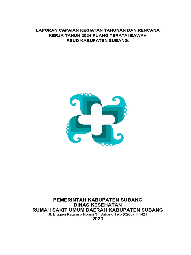 Laporan Tahunan Ruang TB 2023 | PDF