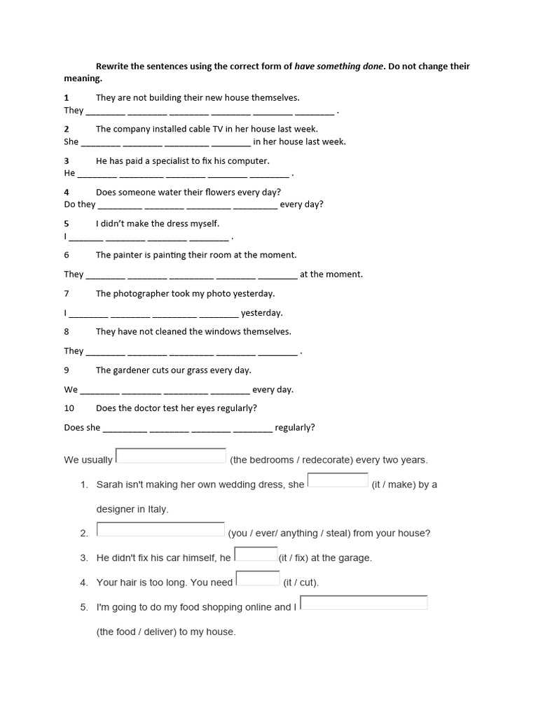 Have STH Done | PDF