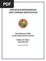Kent Stermon Memo Florida Attorney
