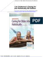 Test Bank For Andersons Caring For Older Adults Holistically 6th Edition