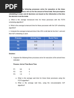 Tutorial Answers