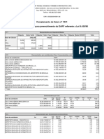 Complemento Da Fatura Nº 1031 IN 480/SRF - Dados para Preenchimento Do DARF Referente A Lei 9.430/96