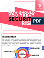 How Should We Treat Security Risk