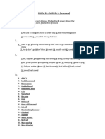 Exam B1+ Model 3 (Answers)