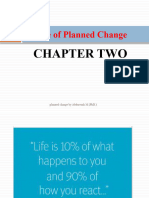 OD and CH 2the Nature of Planned Change