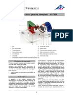 3B Scientific® Physics: Motor Elétrico e Gerador, Completo 1017801