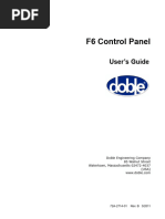 F 6 Control Panel