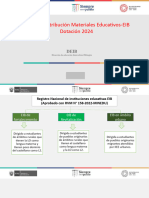 DEIB - Criterios de Distribución