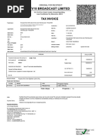 NW18 Last Trench Invoice