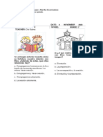 2do Grado Examen Final de Ética Primer Periodo 2023