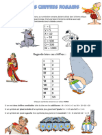Révision Sur Les Chiffres Romains Illustrés Avec Astérix Et Obélix