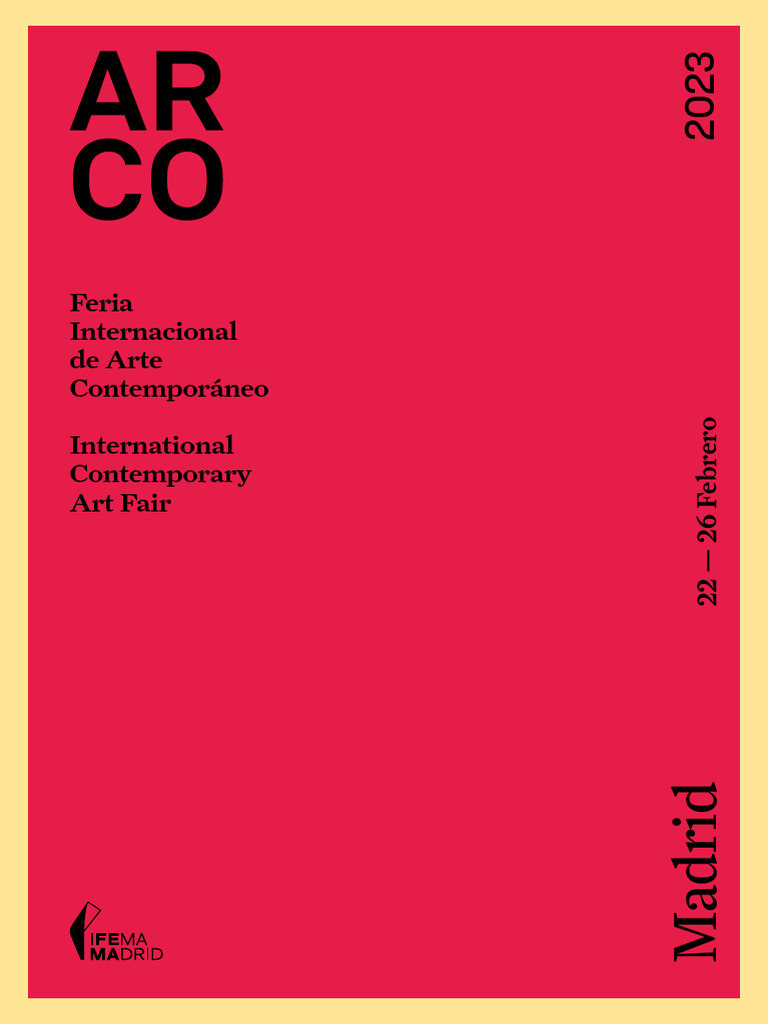 CatalogoARCO 2023 | PDF | Madrid | Museología