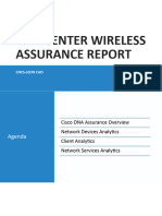 Dna Center Wireless Assurance Report
