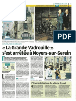 Sur Les Traces de La Grande Vadrouille - Le Parisien - 14 Juillet 2011