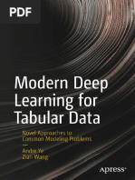 Modern Deep Learning For Tabular Data Novel To Ye Annas Archive