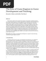 The Role of Game Engines in Game Development and T