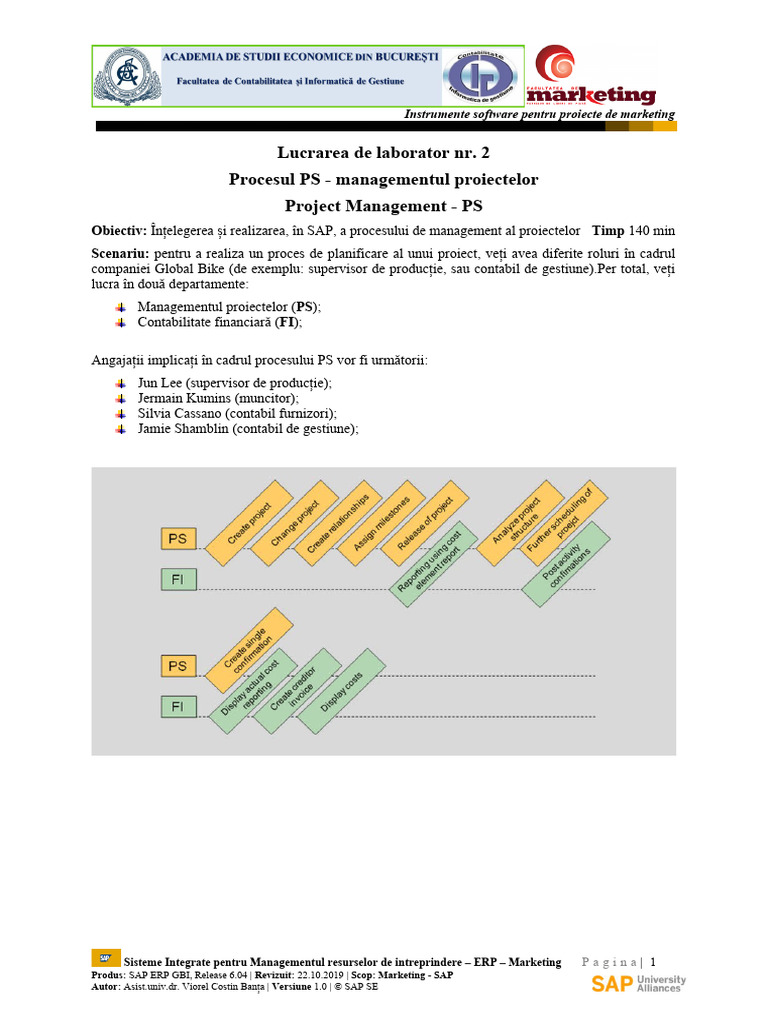 Lucrarea de Laborator 2 - Descrierea Procesului PS | PDF