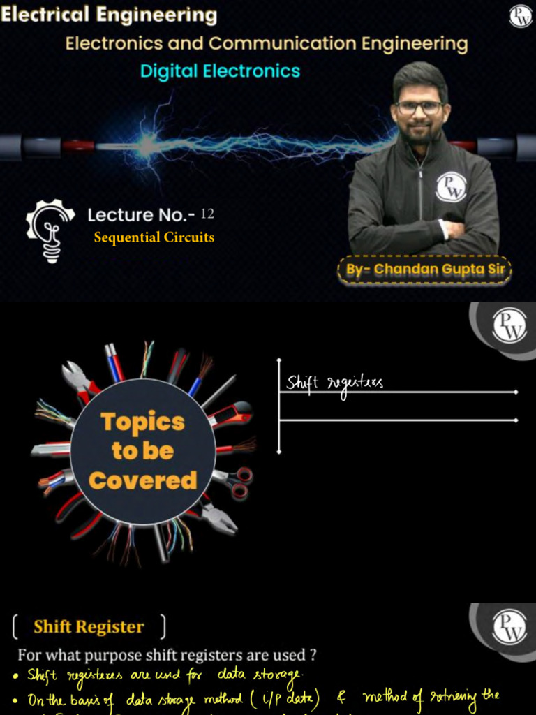 Sequential Circuits 12 - Class Notes-By Chandan Gupta Sir | PDF