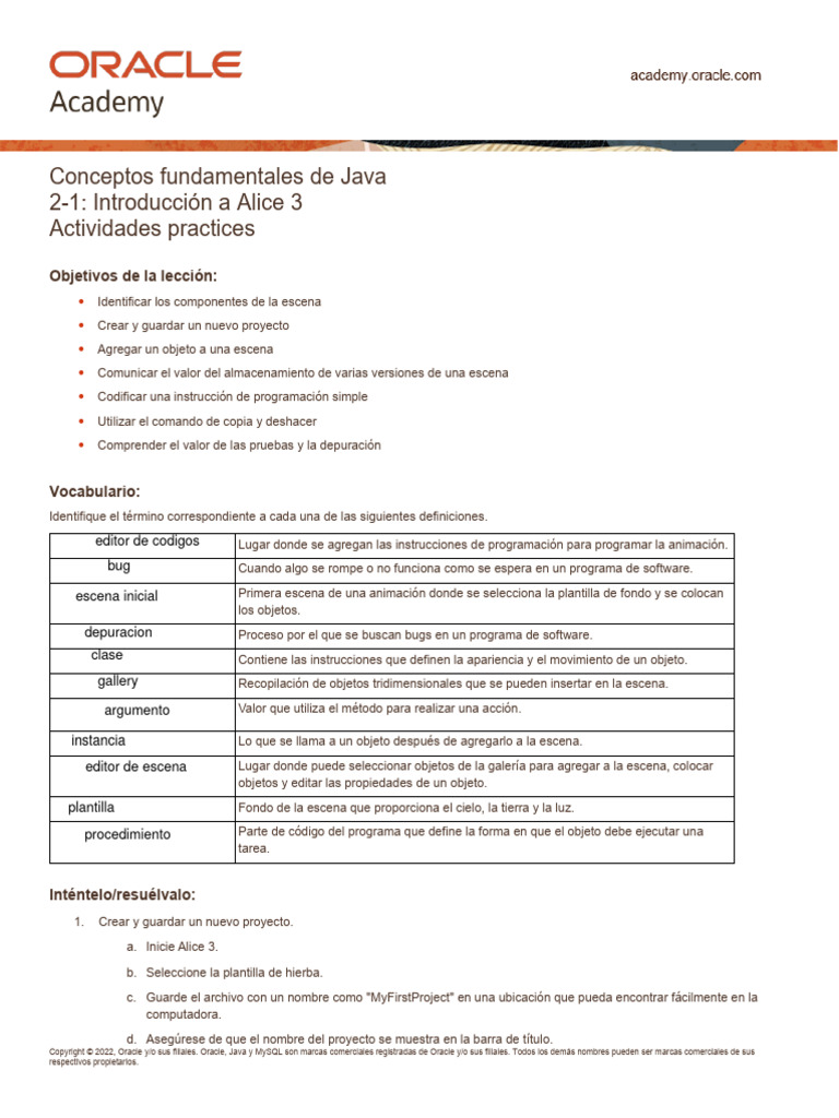 JF 2 1 Practice Esp Respuestas | PDF | Programa de computadora ...