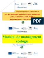 9 Modelul de Management Ecologic - VR