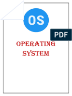 Operating System Handwritten Notes