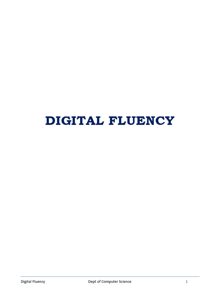 Digital fluency mcq s material complete syllabus pdf malware