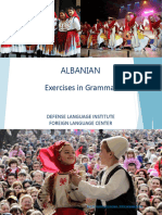 Albanian-Excercises in Grammar