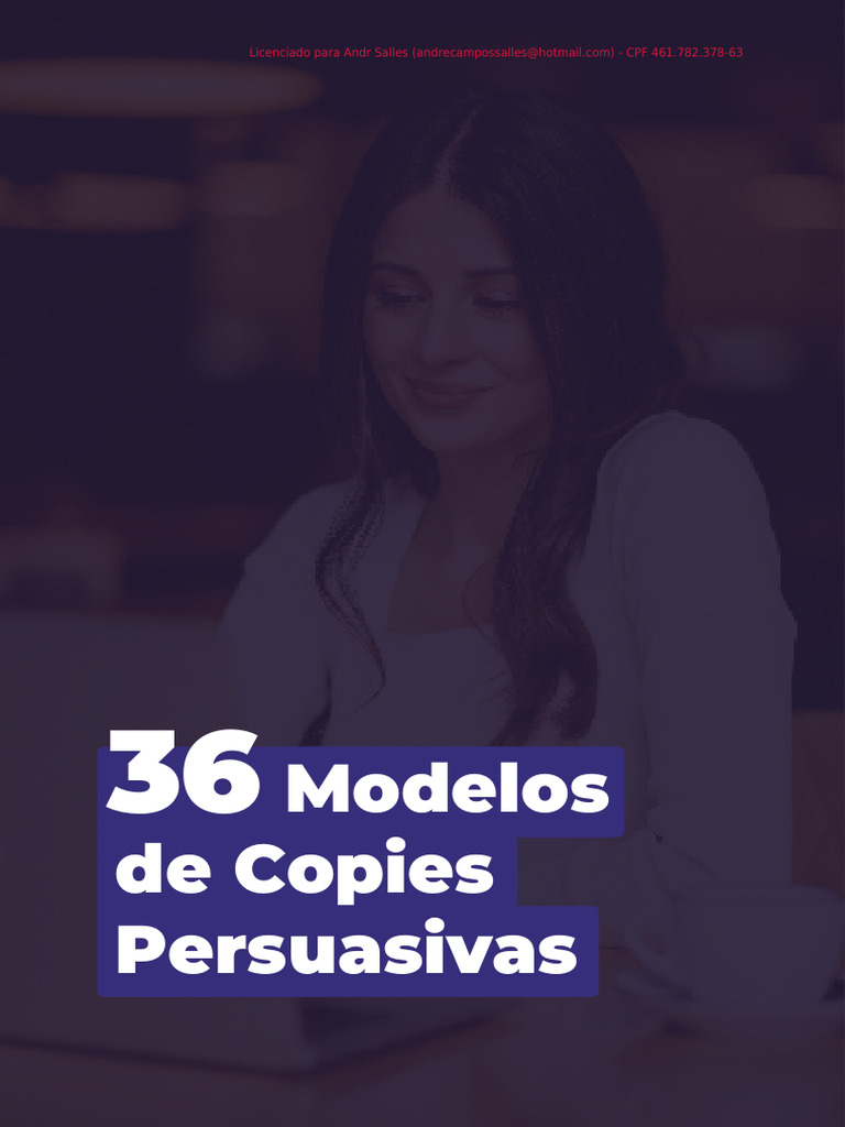 36 Modelos de Copy Persuasiva | PDF | Carreira e Crescimento | Negócios