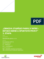 Detské Ihrisko Starý Park Nitra - 3. Etapa