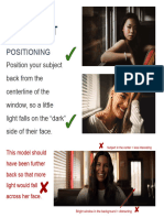 Window Portrait Positioning