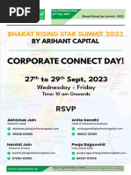 Arihant Capital Pre Conference Note Bharat Rising Star Summit 2023