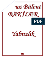 Yavuz Bulent Bakiler - Yalnizlik - Siirler