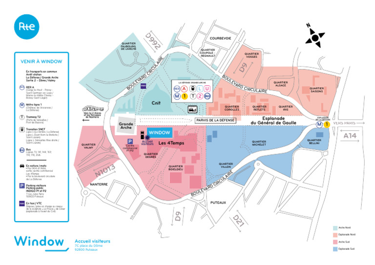 Plan Dacces A Rte Cote 7c Place Du Dome | PDF | Transport terrestre ...