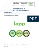 PTBR IAPP Privacy Certification Candidate Handbook 4.0.0