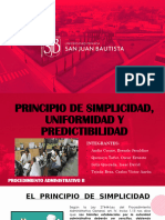 Trabajo de Principio de Simplicidad, Uniformidad y Predictibilidad - Grupo #05 - Expo 11-11-23