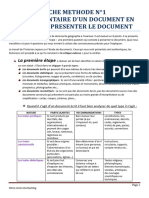 Fiche Presenter Le Document