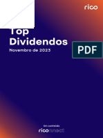 Top Dividendos Rico Novembro 2023
