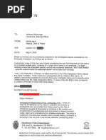 Second Review by Deputy Chief of Police Itzhak Henn