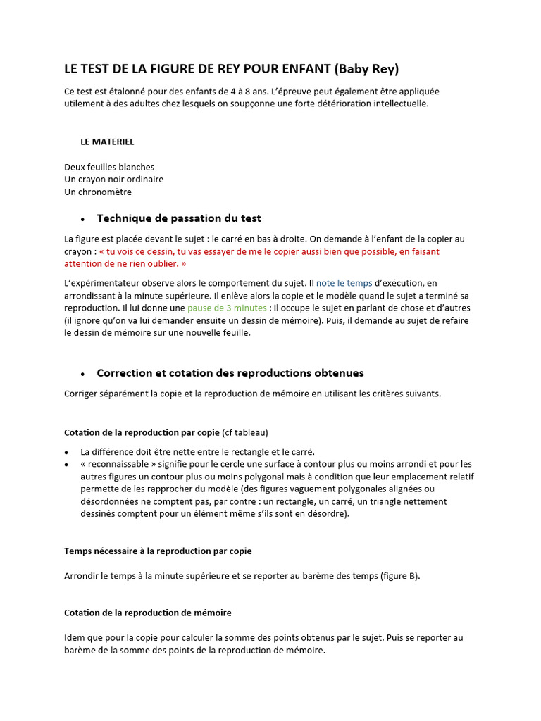 Figure de Rey B Cotation | PDF | Dessin