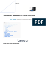 l6 Pro Robot Vacuum Cleaner Manual