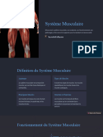 Système Musculaire: by Mehdi Alhyane